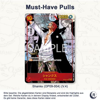 One Piece Display - Emperors in the New World (OP09)